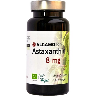 Algamo BIO Vegan 8 mg Astaxanthinu 90 kapslí