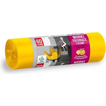 Чували за смет ароматизирани лимон Anna Zaradna 60л. 10бр