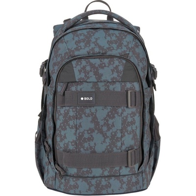 Lässig LÄSSIG School Backpack Origin Bold Školní batoh 30l spots blue