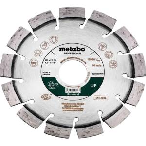 Metabo - Диамантен режещ диск за строителни материали 115x22, 23 мм 628558000 (628558000)