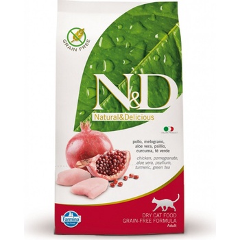 N&D Low Grain Cat Neutered Chicken & Pomegranate 10 kg