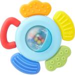 HABA Бебешка силиконова дрънкалка Haba, Пъстра (303363)