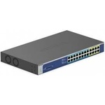 NETGEAR 24-PORT GB UNMGD POE ++ SWITCH GS524UP, Unmanaged, Gigabit Ethernet (10/100/1000), Full duplex, Power over Ethernet (PoE), Rack mounting