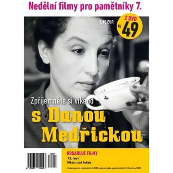 FILMEXPORT HOME VIDEO sro Nedělní filmy pro pamětníky 7. - Dana Medřická - 2 DVD pošetka