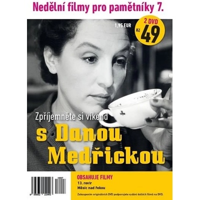 FILMEXPORT HOME VIDEO sro Nedělní filmy pro pamětníky 7. - Dana Medřická - 2 DVD pošetka