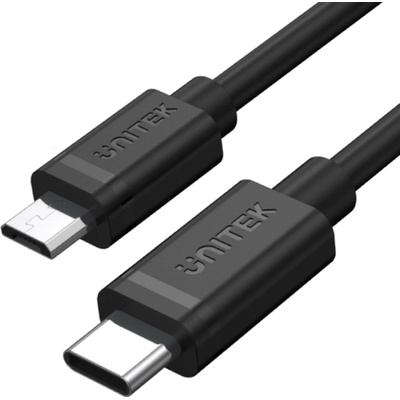 Unitek Y-C473BK USB, USB 2.0 USB C Micro-USB B, 1m, černý