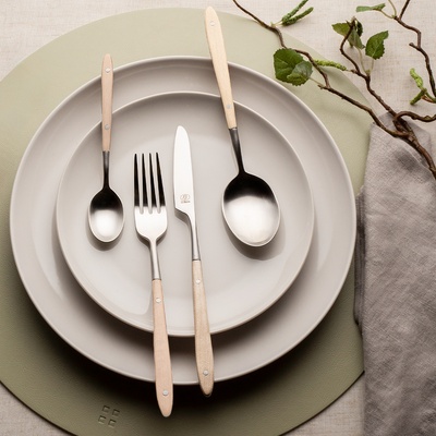 Příborový set 16 ks – GAYA Exeter Bistro Stiel Maple