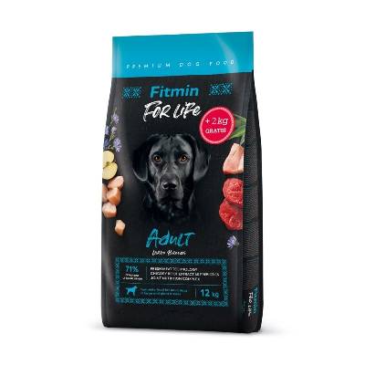 FITMIN Dog FOR LIFE Adult Large Breed 12kg+2kg