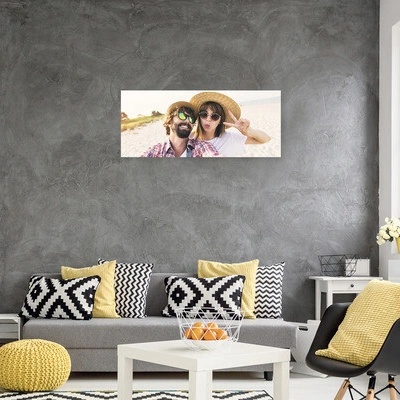 Fotoobraz na plátno z vlastnej fotografie 50 x 120 cm