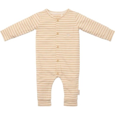 Little Dutch Цяла бебешка пижама Little Dutch Natural Stripes - 62-68 cm, 2-6 м (CL24296043)