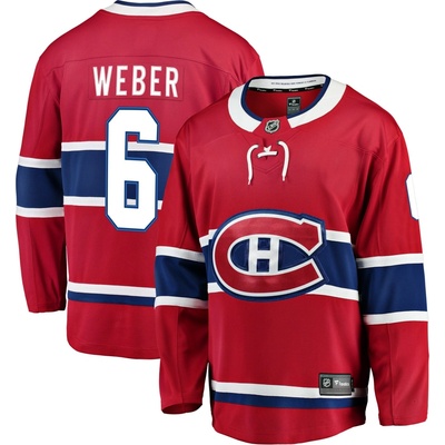 Fanatics Dres Montreal Canadiens #6 Shea Weber Breakaway Alternate Jersey
