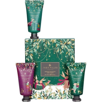 Heathcote & Ivory Sara Miller Woodland Tales Sada krémů na ruce, 3 × 30 ml