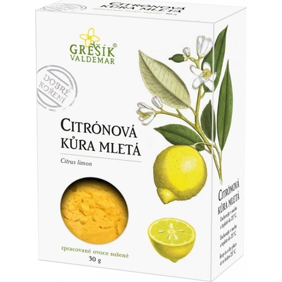 Grešík Koření Citrónová kůra mletá 30 g