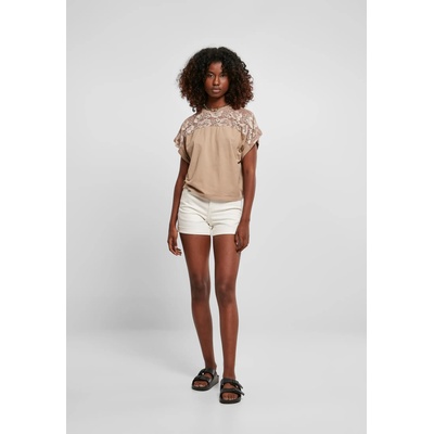 Urban Classics Дамска широка тениска в бежов цвят Ladies Oversized TeeMODEL130 SALE - , размер L