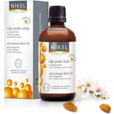 Nikel Mandarin juice olej proti striím a rozjasňující stávající strie 100% přírodní 100 ml