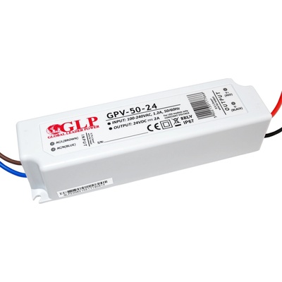 GPV, 50W LED zdroj GPV-50-24, 2A, 24V