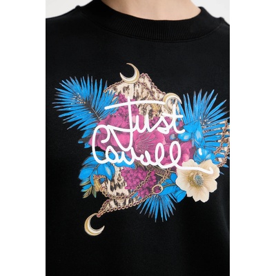 Just Cavalli Памучен суичър Just Cavalli (79PAIE24.CF102)