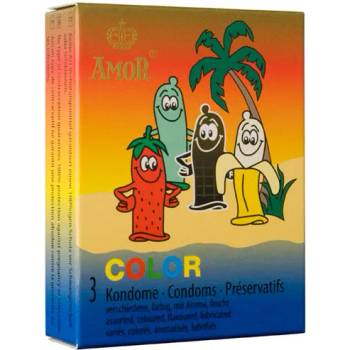 Image 1 of Amor Презервативи "amor color" 3 бр