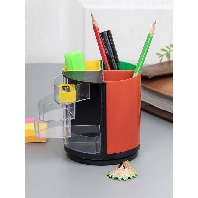 Yiwu Chu Tai Art & Crafts Co. , Ltd Мултифункционална пластмасова офис стойка с 4 отделения М17-185