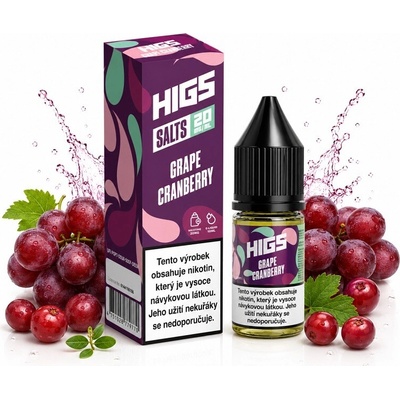 Higs Salts Grape Cranberry 10 ml 20 mg