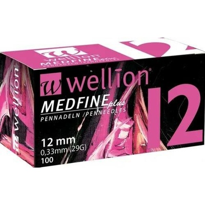 Wellion MEDFINE jehly inz.pera 0.33x12mm 29 g 100 ks