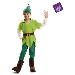 My Other Me Маскировъчен костюм за деца My Other Me Зелен Peter Pan (5 Части) Размер 3-4 години