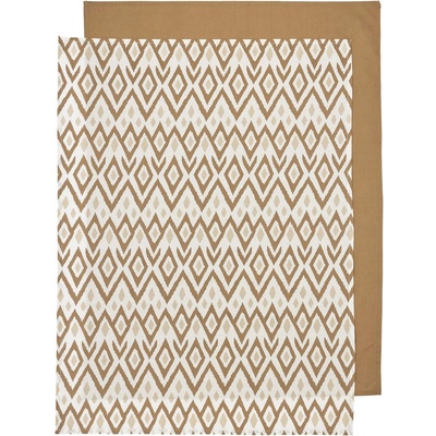 Meyco Baby Чаршаф за бебешка кошара Meyco Baby - 75 х 100 cm, 2 броя, Sand/Toffee (443076)