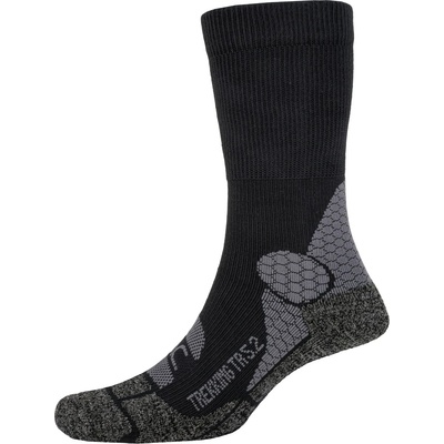 P. A. C P. A. C. Дамски туристически чорапи P. A. C. Women's TR 5.2 Trekking Bamboo Cool Walking socks - Anthracite - размер 38-41 (EU) (207-1376-0112)