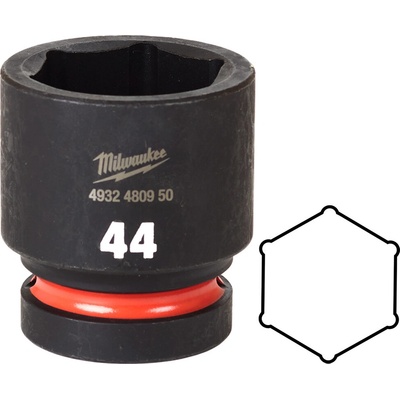 Milwaukee nástrčný kľúč Shockwave 1" Hex 44mm 4932480950