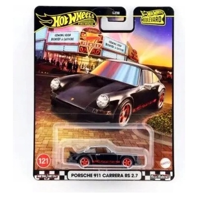 Carrera Osobné auto Hot Wheels Porsche 911 kovové 1:64