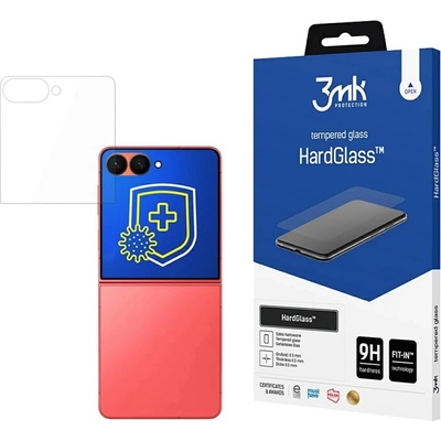 Techsuit Закален протектор за Samsung Galaxy Z Flip7 - 3mk HardGlass - Прозрачен