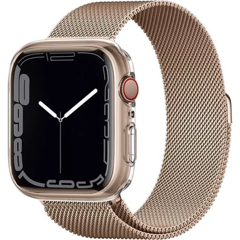 Spigen liquid crystal apple watch 4 / 5 / 6 / 7 / se (44 / 45 mm) crystal clear (acs04196)