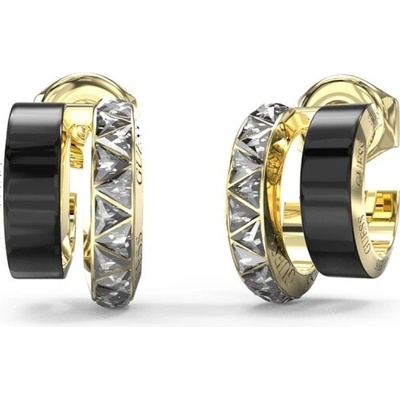 Guess Štýlové rozdvojené náušnice Trinity JUBE04572JWYGBKT-U