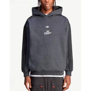 Adidas Originals x 100 Thieves Hoodie Grey