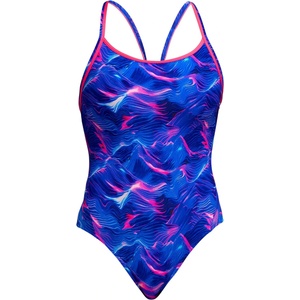 Funkita Дамски бански костюм Funkita Women's Diamond Back One Piece Swimsuit - Rising Tide - размер 34 (EU) (150-5659-1312)