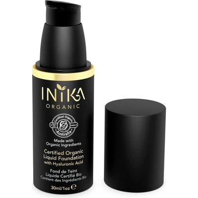 Inika Organic Make-up Liquid Foundation with Hyaluronic Acid Beige 30 ml