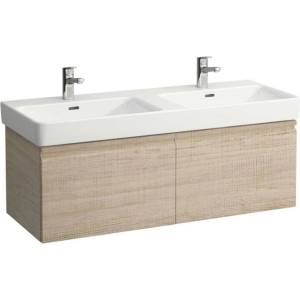 Laufen Pro S - Шкаф за мивка, 126x45x39 см, 2 чекмеджета, светъл дъб H4835710964791 (H4835710964791)