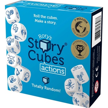Tonka Иновативна игра с зарове за развиване на въображението - Rory's Story Cubes Actions (RSC2E03S/W)