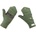MFH Плетени ръкавици с изолация 3M Thinsulate, зелени (15457B)
