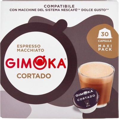 Gimoka Gusto Cortado Kompatibilné S Dolce Gusto 30 ks