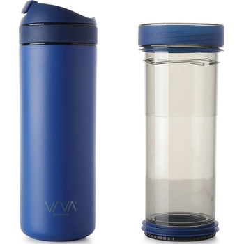 Viva Scandinavia Термочаша Recharge Anytime с инфузор синя (V82051)