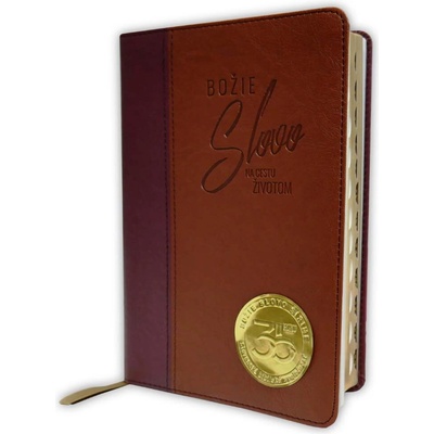 Biblia: ekumenická - dvojfarebná, hnedá - Slovo na cestu životom