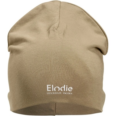 ELODIE DETAILS bavlněná čepice LOGO BEANIE Warm Sand