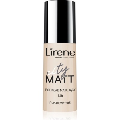 LIRENE City Matt matující tekutý make-up 205 Sand 30 ml