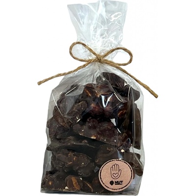 Nutworld Arašídové hrudky v celofánu Hořká čokoláda 150 g