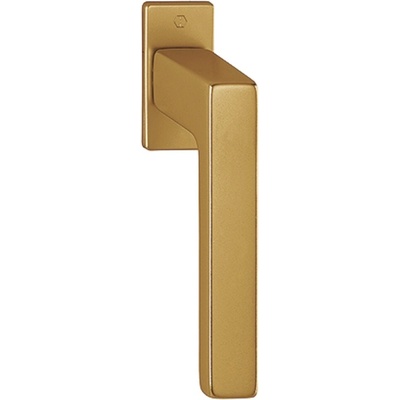 Hoppe Okenná kľučka Austin, 4 mm nízka rozeta, 37 mm štvorhran, F4 bronz, M5x40