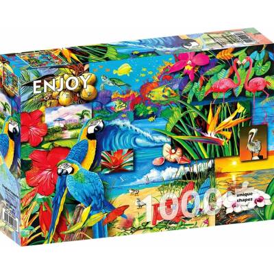 ENJOY Tropické poklady 1000 dílků