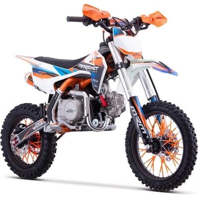 Pitbike MiniRocket DK125 14"/12" Manuál, oranžový