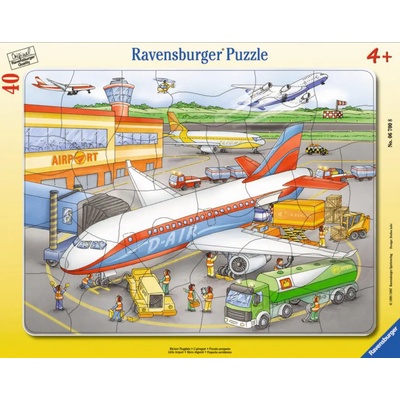 Ravensburger - Puzzle Little Airport - 40 - 99 piese