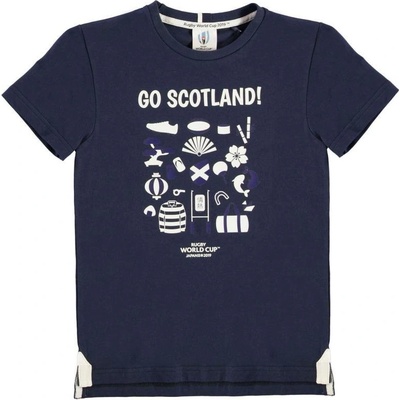 Tričko Team Rugby Rugby World Cup 2019 Go Team T Shirt junior boys Scotland